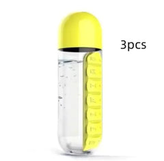 2-in-1 Medicine Bottle & Cup – 600ml